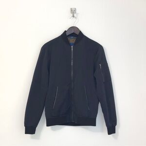 Zara Black Bomber Jacket